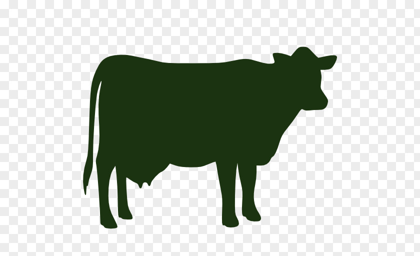 Silhouette Jersey Cattle Beef Holstein Friesian Highland Angus PNG