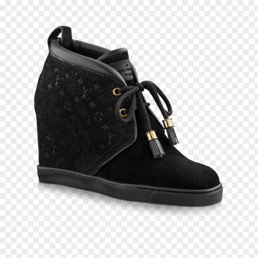 Wedge But Not Abandon Sneakers Boot Shoe Suede Louis Vuitton PNG