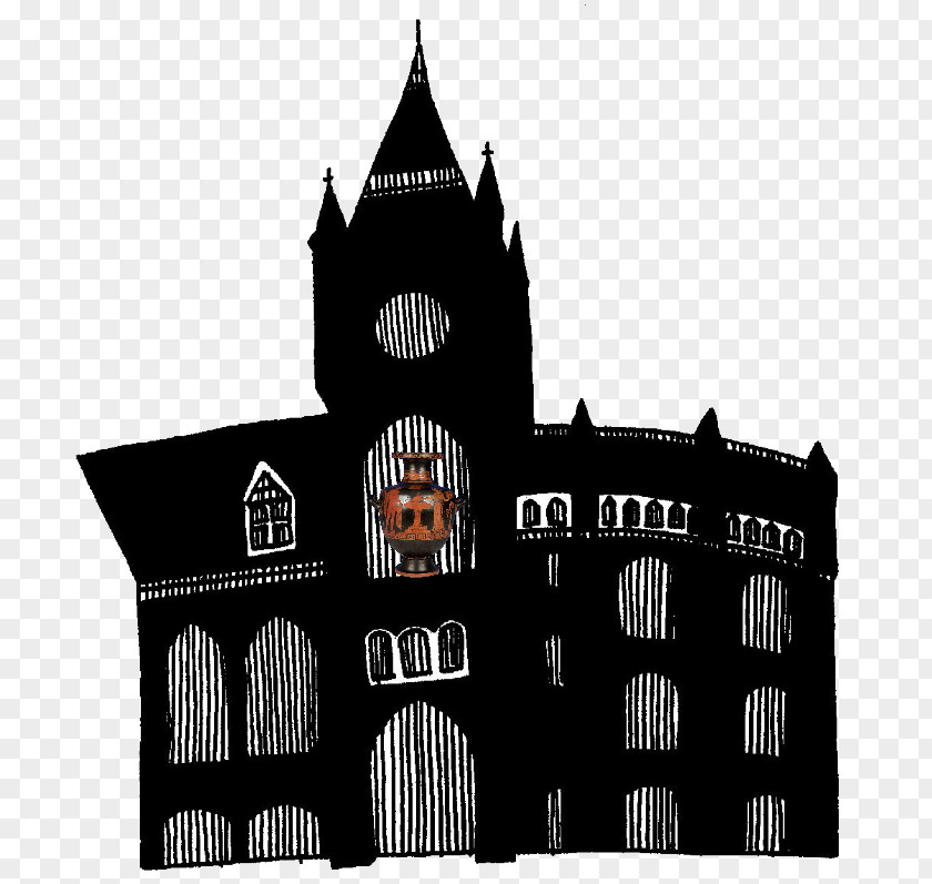 Arch City Castle Cartoon PNG
