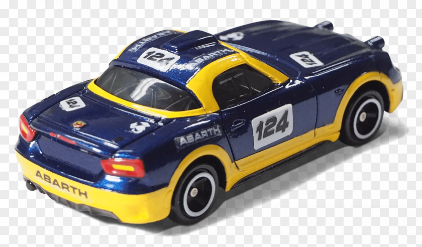 Car Abarth 124 Spider Fiat Sport Tomica PNG