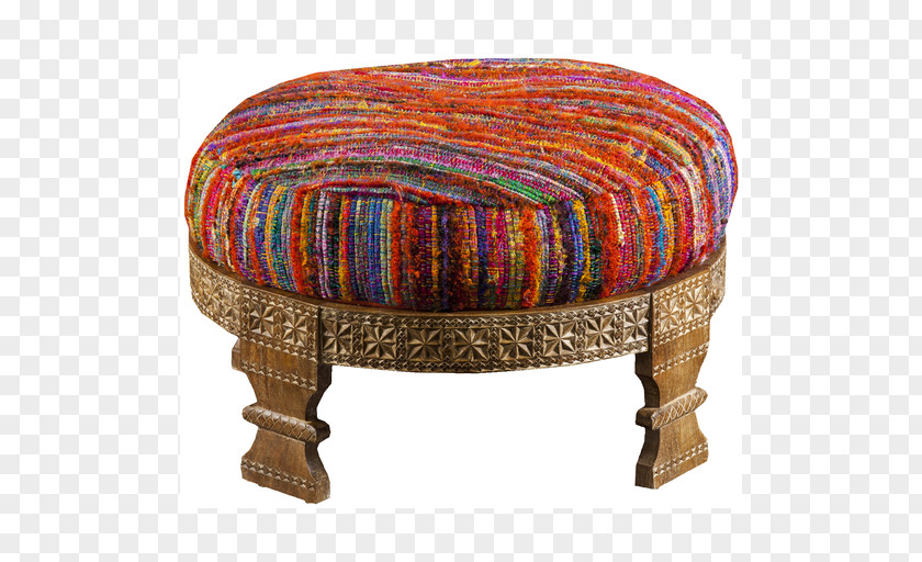 Color Decorative Pattern Foot Rests Table Furniture Living Room Footstool PNG