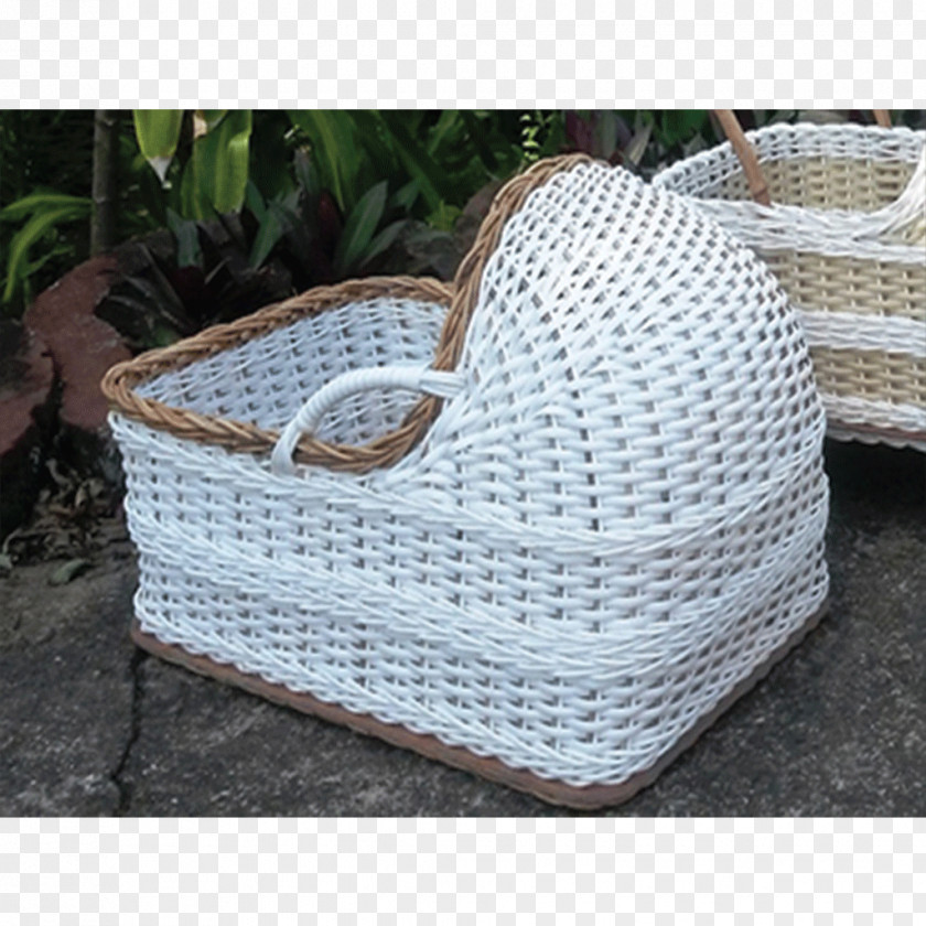 Crib Wicker Basket Furniture Rattan Cane PNG