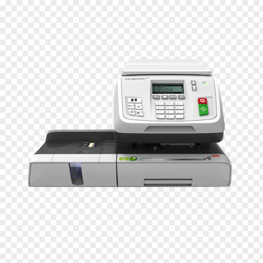 Envelope Inkjet Printing Franking Machines Mail Neopost PNG