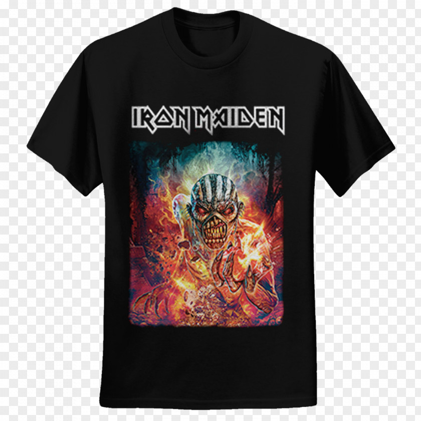 T-shirt Iron Maiden Hoodie The Book Of Souls PNG
