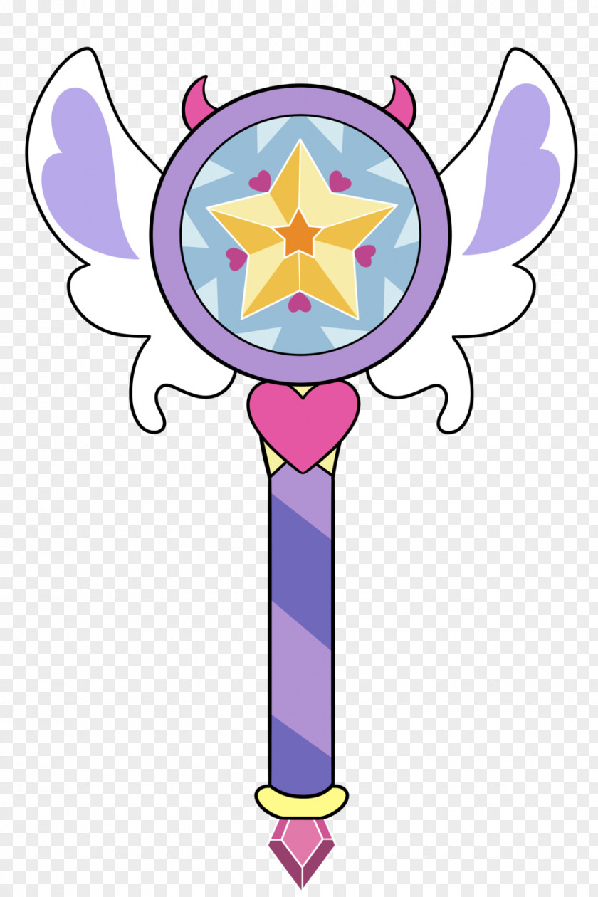Wand Marco Diaz Star Storm The Castle PNG