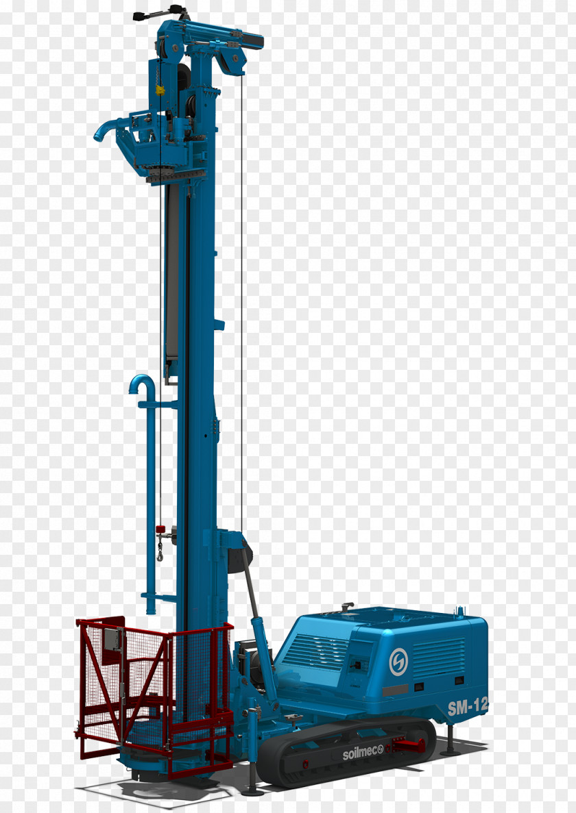 Business Drilling Rig Augers Architectural Engineering Heavy Machinery Soilmec PNG