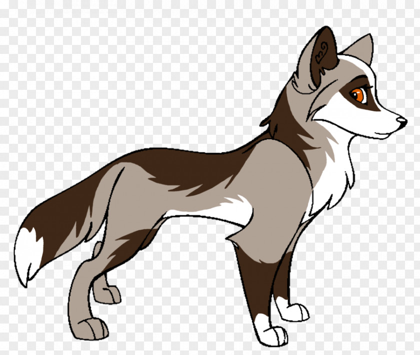 Dog Breed Red Fox WolfQuest Model Sheet PNG