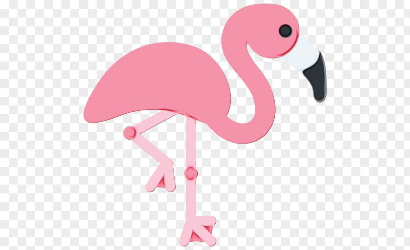 Flamingo M Pink Animal Figurine Beak Meter PNG