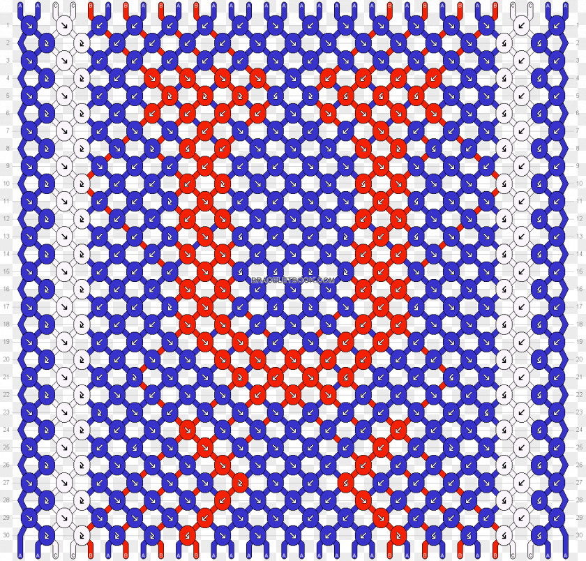 Friendship Bracelet Pattern Vega-Nor Vega 200 Op Art Abstract PNG