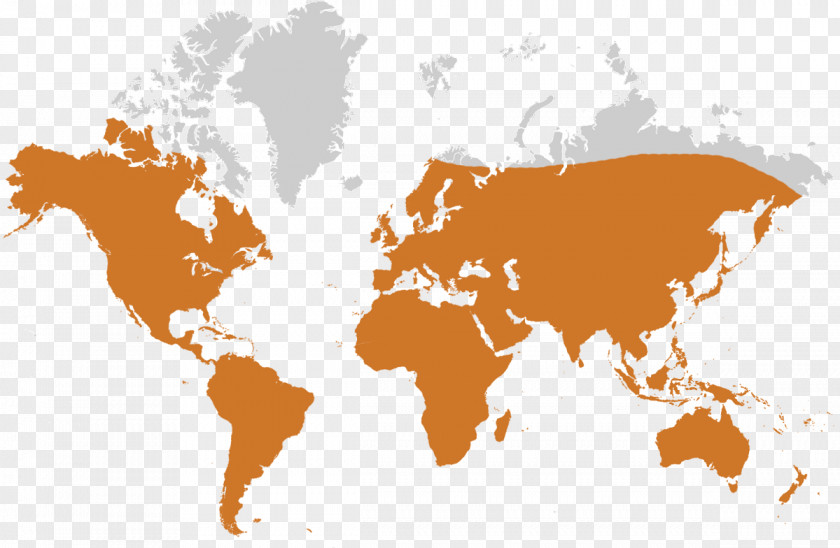 Goat World Map Globe PNG