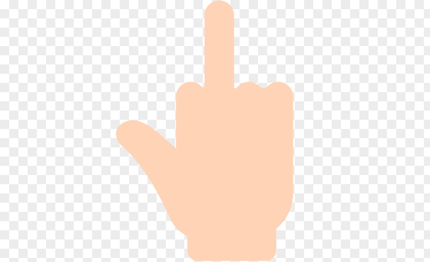 Mittelfinger Thumb Hand Model PNG