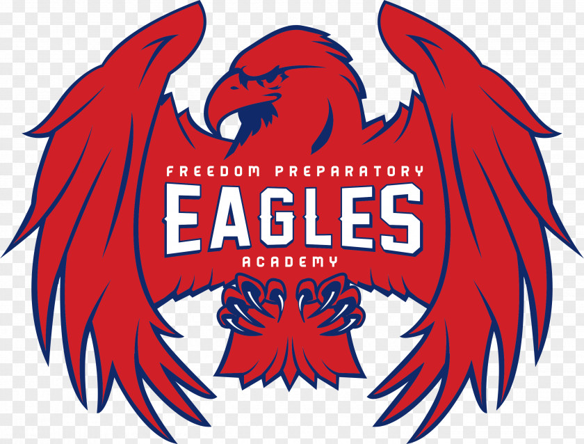 Eagle Mascot Logo Graphic Design PNG