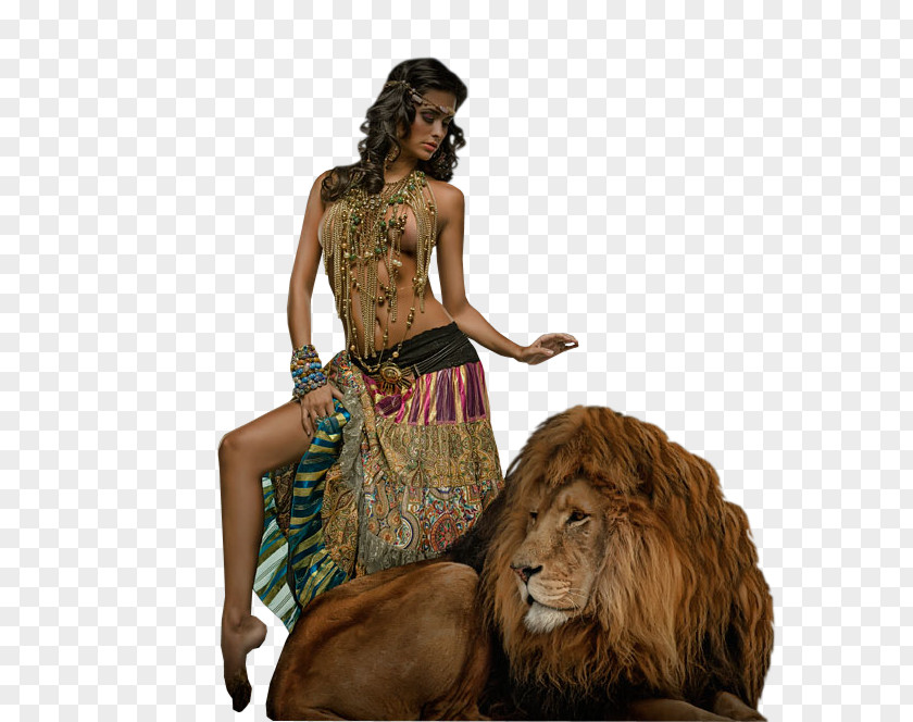 Lion Leo Woman Zodiac Astrological Sign PNG