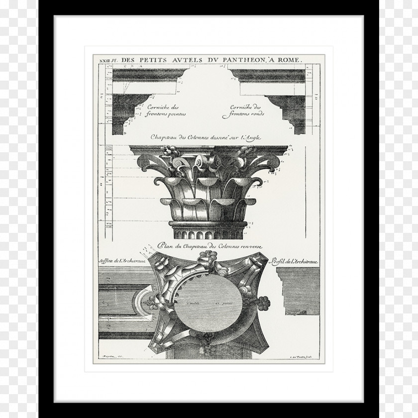 Pantheon Fontana Del Architrave Can Stock Photo PNG
