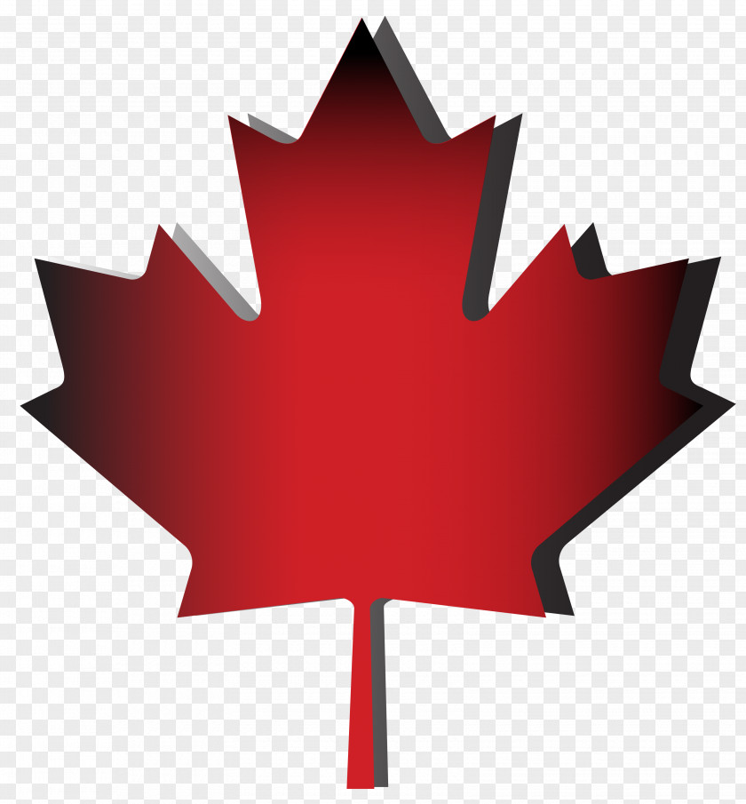 Red Maple Leaf Flag Of Canada Zazzle PNG
