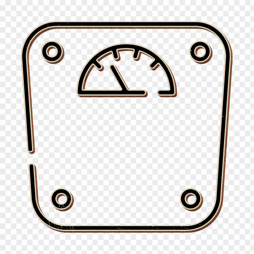 Gym Icon Weight Scale PNG