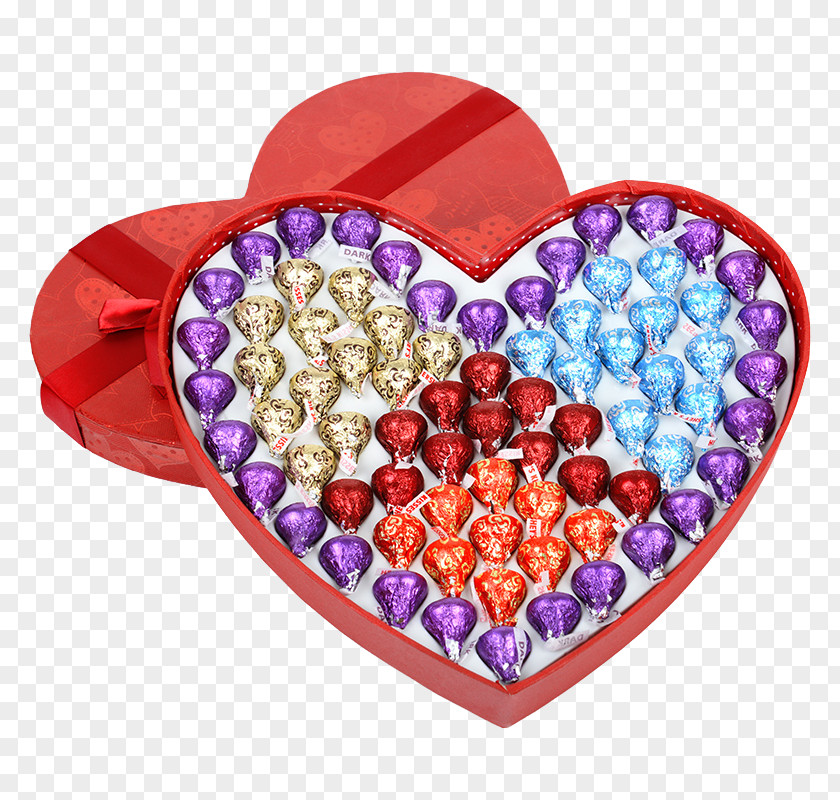 Heart-shaped Chocolate Liqueur Heart The Hershey Company Food Gift PNG