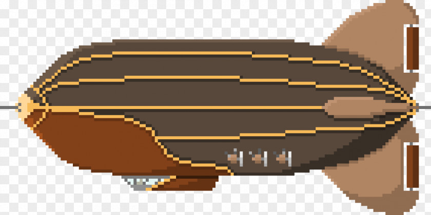 Pixel Art Airship DeviantArt PNG