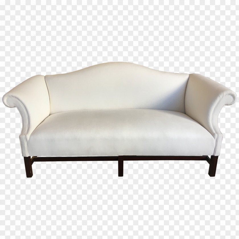 White Sofa Loveseat Chair Couch Foot Rests Upholstery PNG