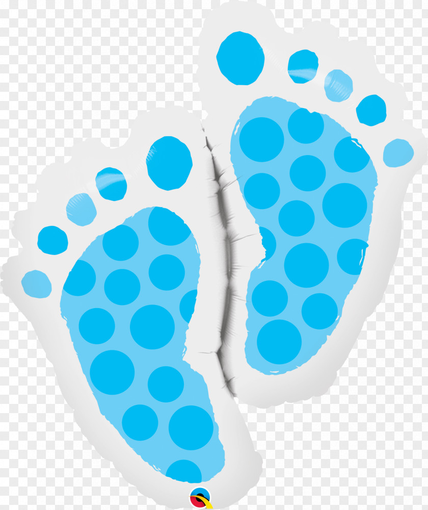 Footprints Balloon Baby Shower Infant Party Footprint PNG