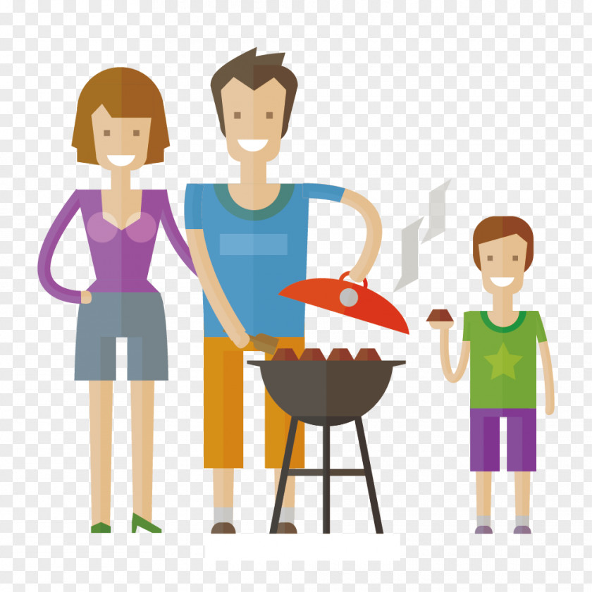 Un Barbecue Parfait Vector Graphics Illustration Royalty-free Clip Art PNG