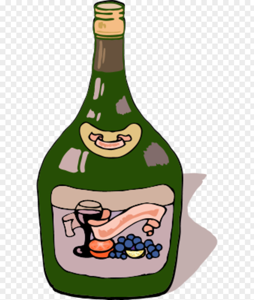 Wine Bottle Clipart White Clip Art PNG
