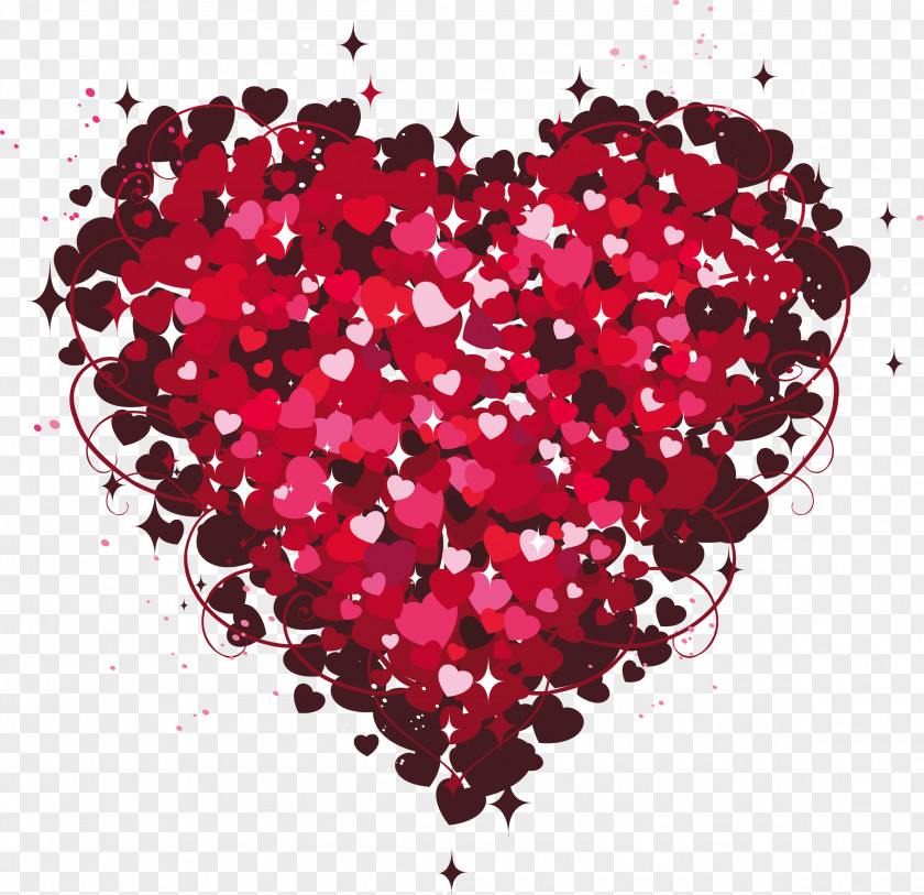 Heart Of Hearts PNG Clipart Valentine's Day Clip Art PNG