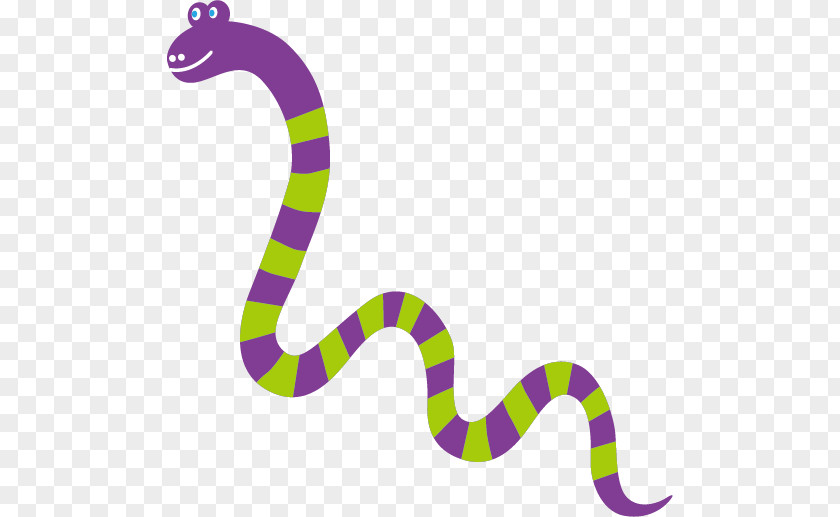 Purple Snake Clip Art PNG