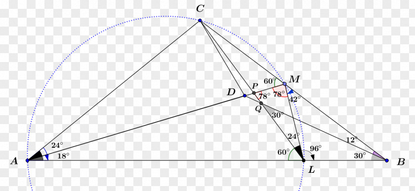Angular Geometry Triangle Line Quadrilateral PNG