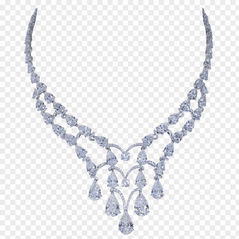 Diamond Chain Necklace Choker Jewellery Leather Charms & Pendants PNG