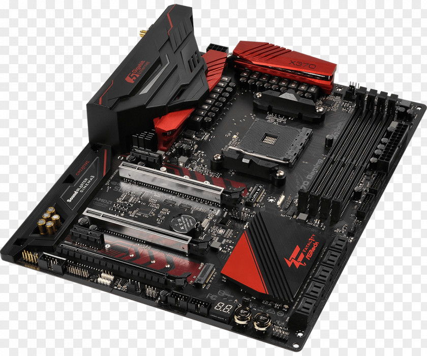 Fatal Socket AM4 Motherboard Ryzen Gaming Computer Advanced Micro Devices PNG