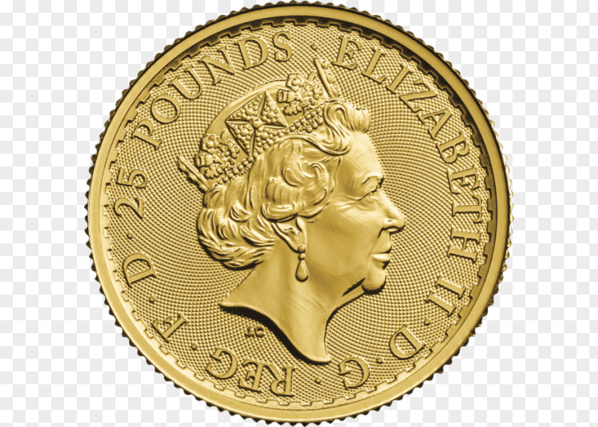 Gold Britannia Bullion Coin American Eagle PNG