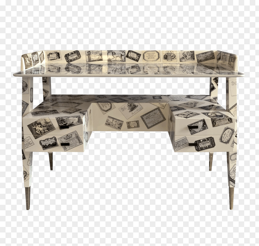 Hand Painted Desk Angle PNG