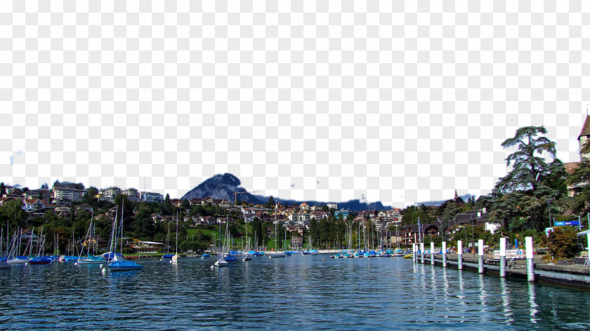 Lake Thun Is Five Interlaken East Wabu PNG