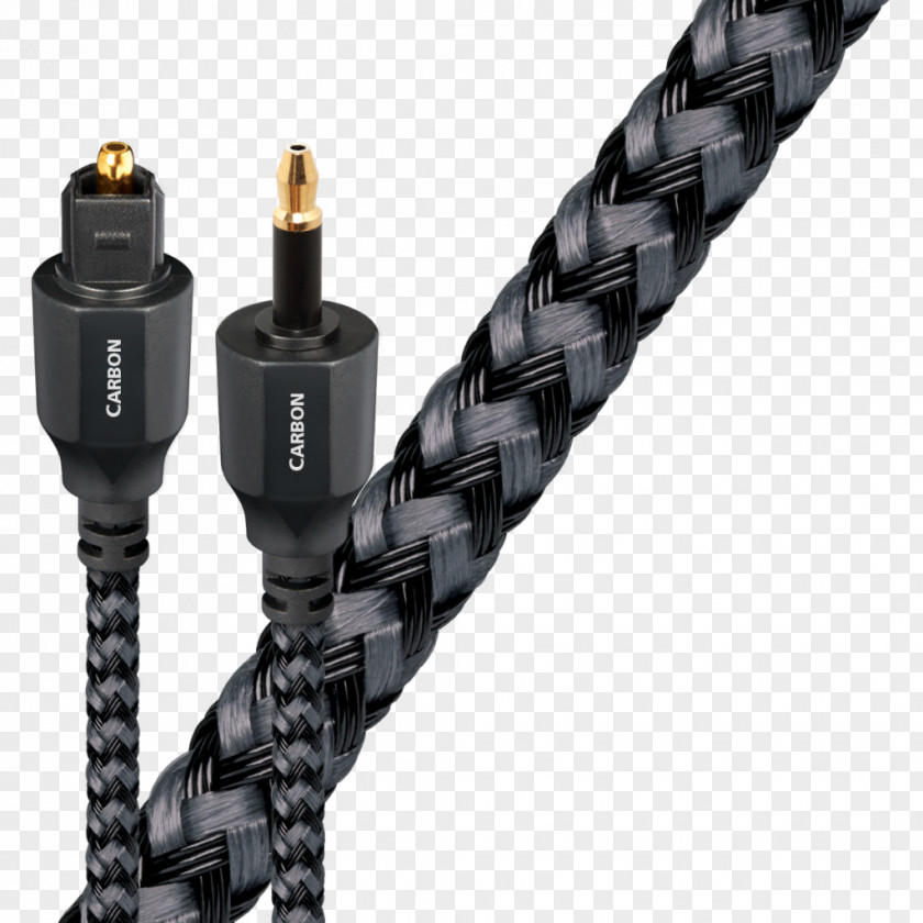 Optical Cable Digital Audio TOSLINK Fiber AudioQuest PNG