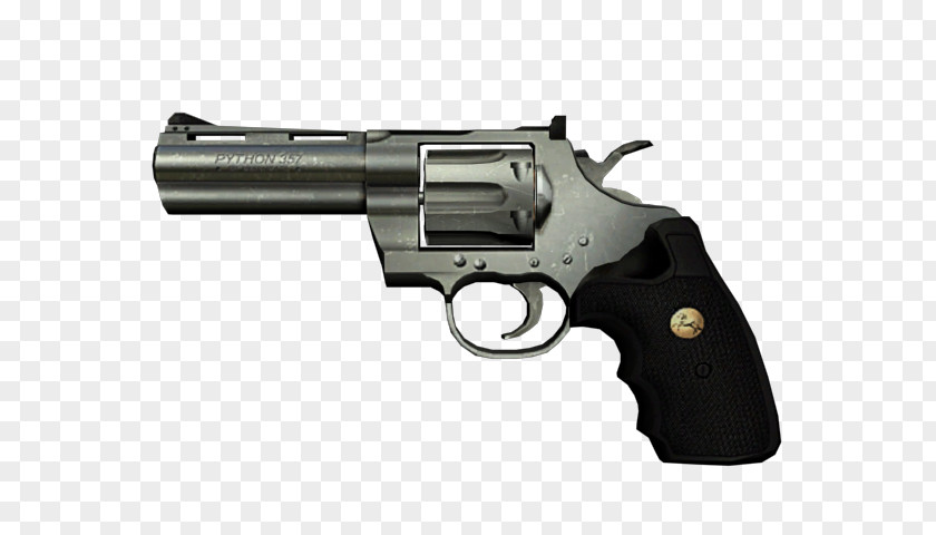 Weapon Airsoft Guns Revolver Firearm Colt Python PNG
