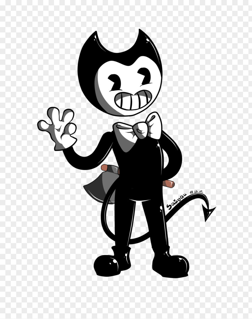 Bendy And The Ink Machine Fan Art Drawing DeviantArt PNG