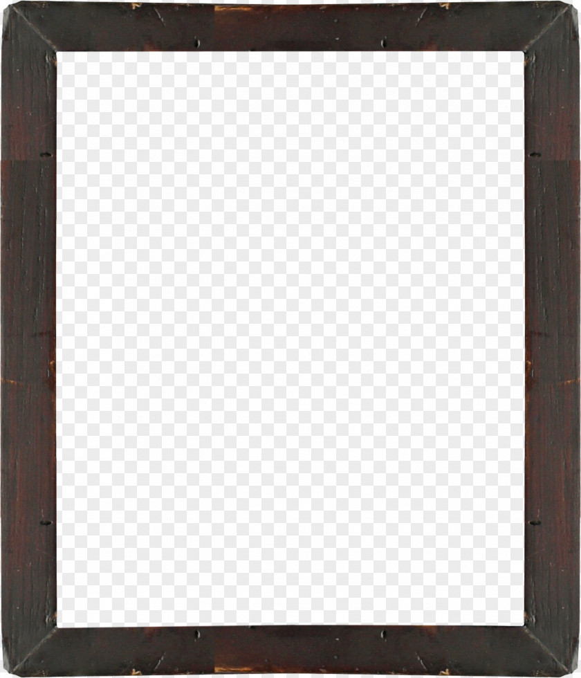 Brown Vintage Frame Square Angle Pattern PNG