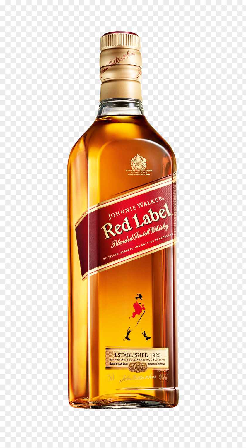 Drink Blended Whiskey Scotch Whisky Johnnie Walker Distilled Beverage PNG