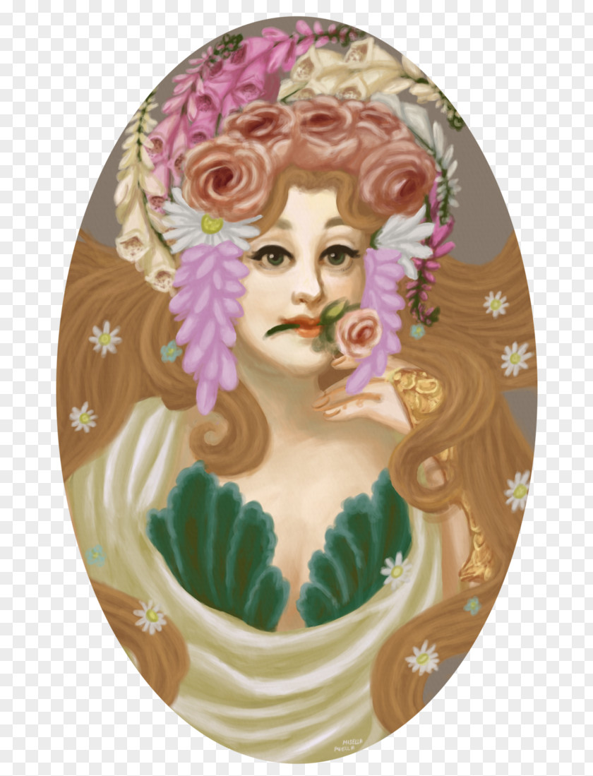Flowercrown Character PNG