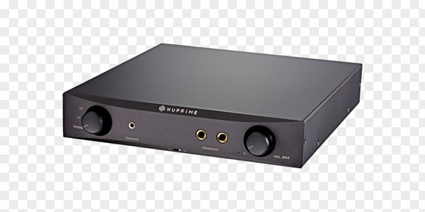 Headphone Amplifier Audio Power NuPrime HPA 9 And Preamp Headphones Preamplifier PNG