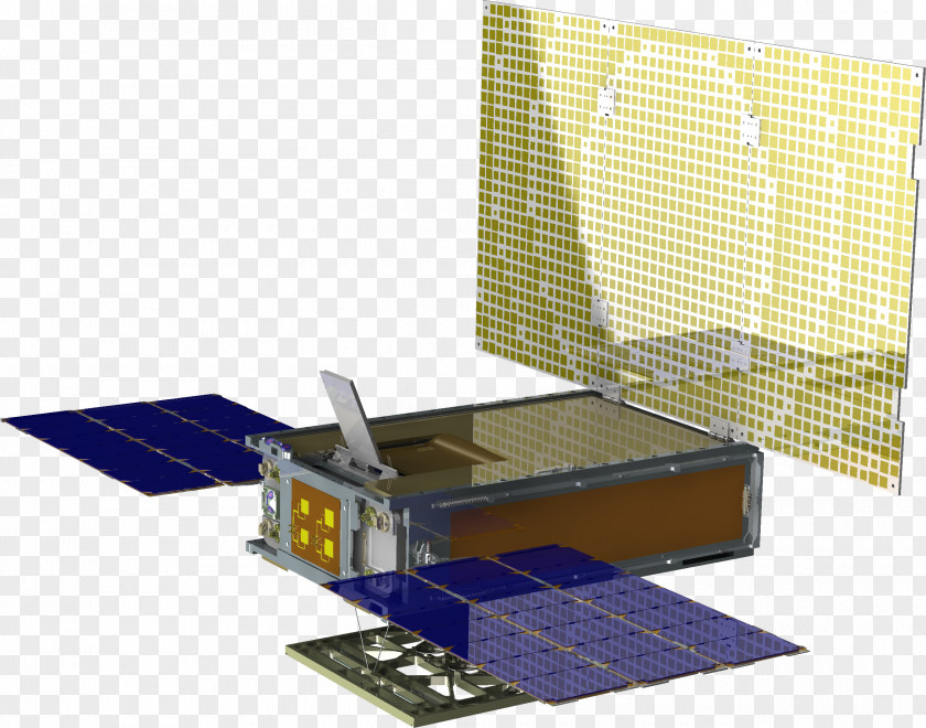 Nasa CubeSat Mars Cube One InSight Small Satellite Solar Panels On Spacecraft PNG