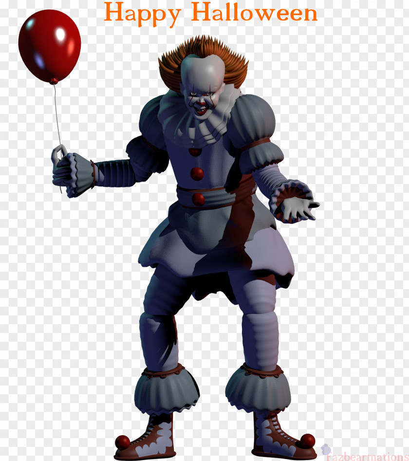 Pennywise The Clown It Action & Toy Figures Art Animation PNG