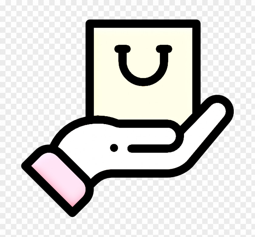 Shopping Icon Ecommerce Hand PNG