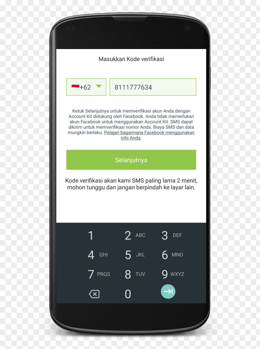 Smartphone Go-Jek Android PNG
