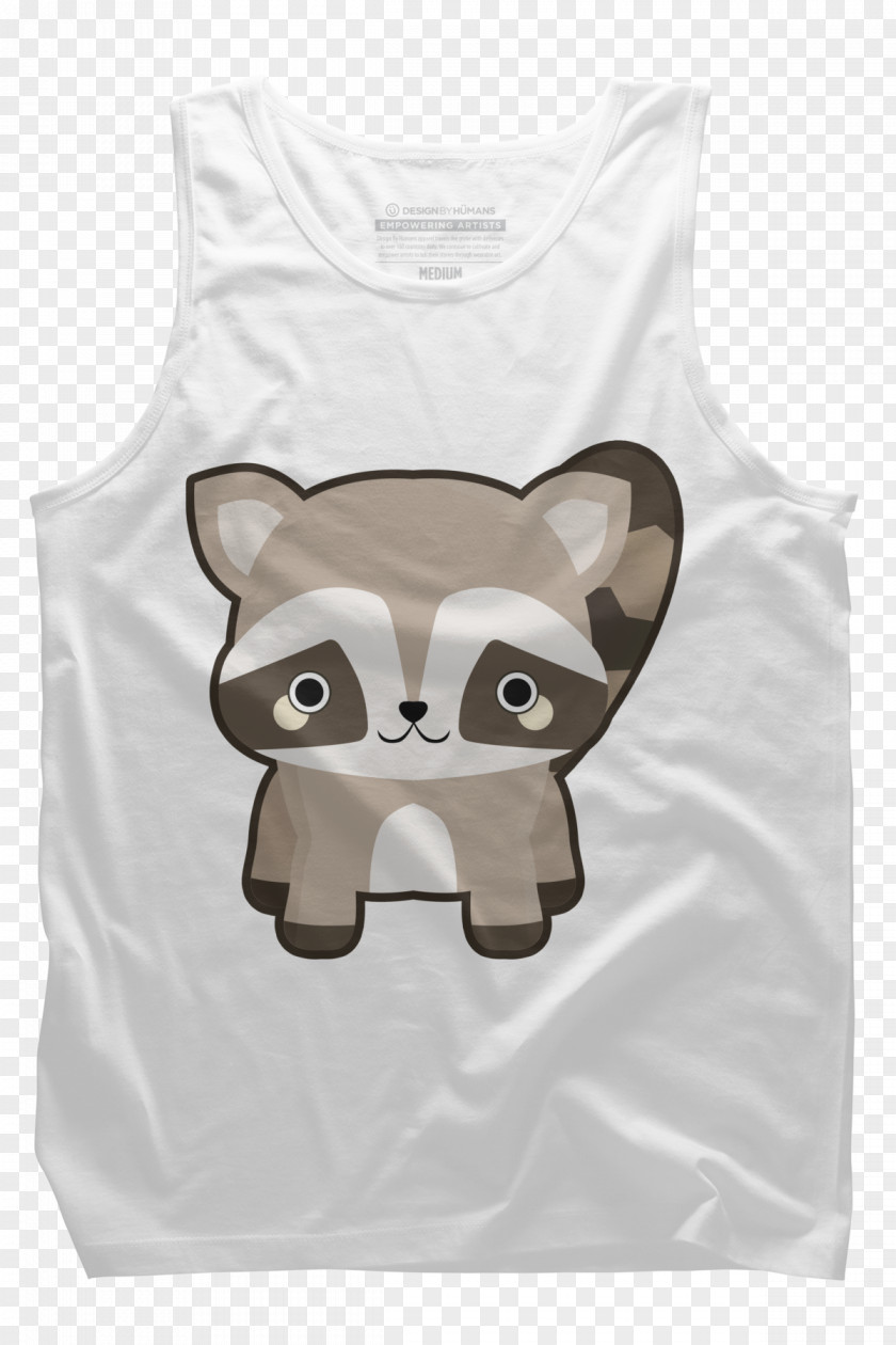 T-shirt Raccoon Hoodie Kavaii Drawing PNG