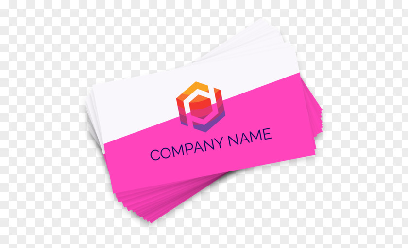 VerticalBusiness Card Brand Logo Material PNG