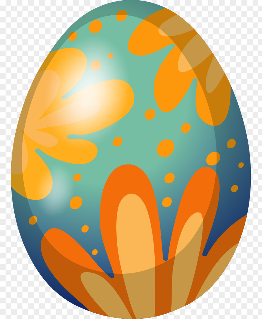 American Easter Egg Design Vector Material PNG