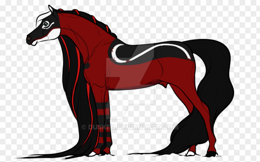 Mustang Stallion Rein Pack Animal Halter PNG