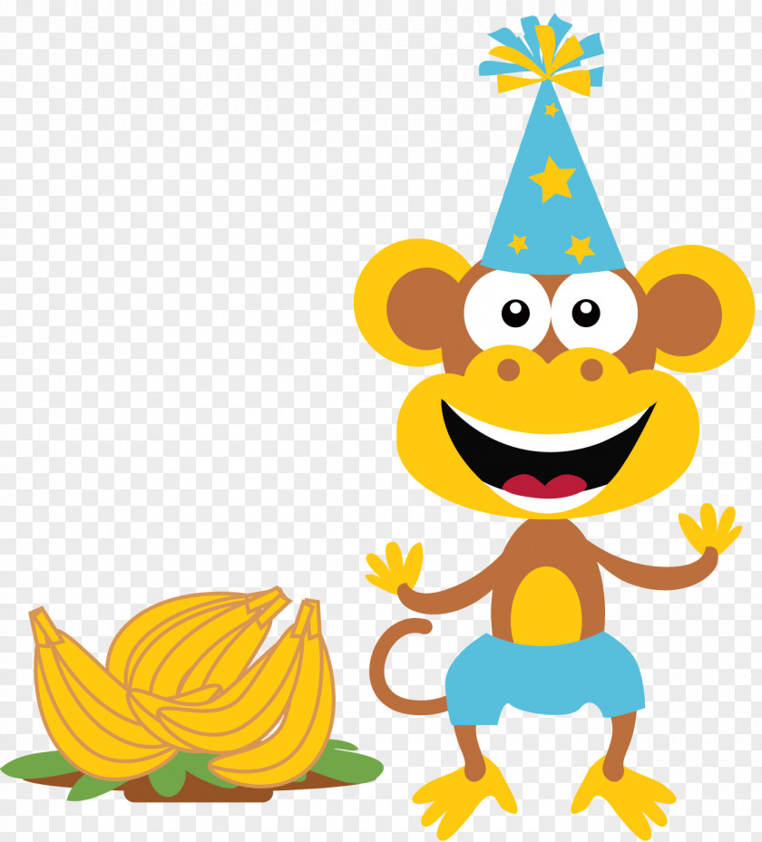 Party Monkey Cliparts Clip Art PNG